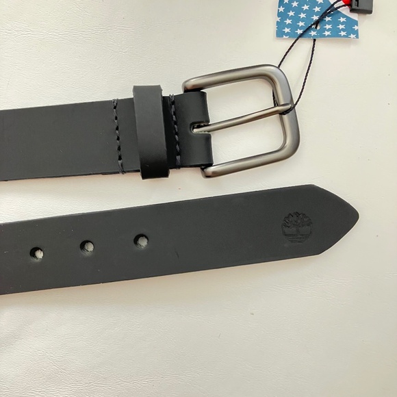 Timberland Men's 35mm Classic Buckle Leather Belt for Jeans NEW 32"  B75453 - Picture 15 of 17